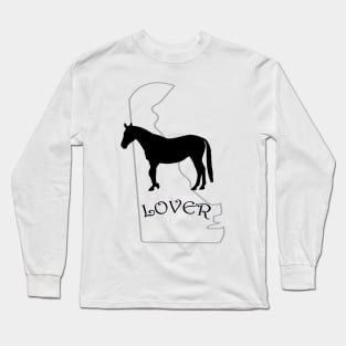 Delaware Horse Lover Gift Long Sleeve T-Shirt